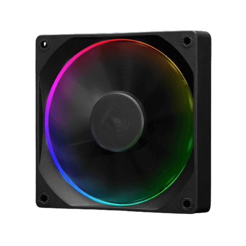 Gamdias Aeolus M3-1204R - 120mm PWM ARGB Cabinet Fan (Four Pack)